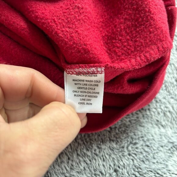 MV Sport Alabama Crimson Tide Mens Sweatshirt Medium Red Embroidered Crew‎ 18196 - Picture 4 of 7